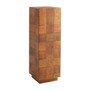Halma Pedestal Designed by J. Kent Martin | Natural Sheesham - Medium