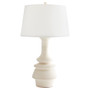 Barcelona Table Lamp Designed by J. Kent Martin | White
