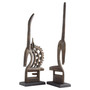 Springbok Chi Wara Sculpture | Rustic