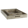Triton Rectangle Tray Designed by J. Kent Martin | Smoke - Large