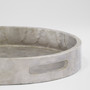 Triton Round Tray Designed by J. Kent Martin | Smoke - Small