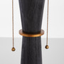 Wright Table Lamp Designed by J. Kent Martin | Black and Brass