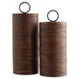 Papeete Canister Designed by J. Kent Martin | Brown - Small