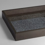 Mayfair Tray Designed by J. Kent Martin | Smoke Grey