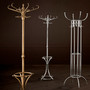 Coatrack Kent Antique Brass Finish