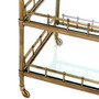 Trolley Scarlett Vintage Brass Finish