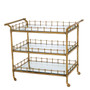 Trolley Scarlett Vintage Brass Finish