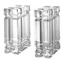 Bookend Linea Crystal Set of 2