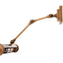 Wall Lamp Luca Antique Brass Finish L