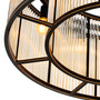 Ceiling Lamp Bernardi L Bronze Highlight Finish