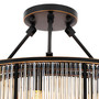 Ceiling Lamp Bernardi L Bronze Highlight Finish