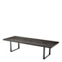Dining Table Melchior Charcoal Oak Veneer 300 cm