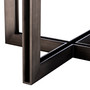 Dining Table Melchior Oval Charcoal Oak Veneer