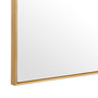 Mirror Redondo XXL Brushed Brass Finish