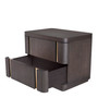Bedside Table Modesto Mocha Crown Oak Veneer