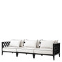 Outdoor Sofa Ocean Club Black/Sunbrella Canvas