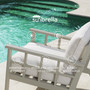 Outdoor Dining Chair Paladium Black/Sunbrella Canvas
