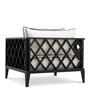 Outdoor Chair Ocean Club Black/Sunbrella Canvas