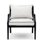 Outdoor Chair Bella Vista Black/Sunbrella Canvas