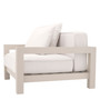 Outdoor Chair Cap-Antibes Sand/Sunbrella Canvas