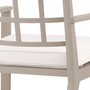 Outdoor Dining Chair Cap-Ferrat Sand/Sunbrella Canvas
