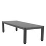 Dining Table Atelier 300 x 115 cm Charcoal Grey Oak Veneer