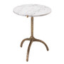Side Table Cortina Vintage Brass Finish