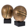 Object Artistic Vintage Brass Finish Set of 2