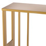Side Table Pierre Brushed Brass Finish