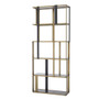 Cabinet Clio Brushed Brass Finish