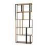 Cabinet Clio Brushed Brass Finish