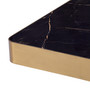Coffee Table Luxus Brushed Brass Finish