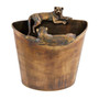 Wine Cooler Jordan Vintage Brass Finish