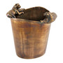 Wine Cooler Jordan Vintage Brass Finish