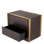 Bedside Table Camelot Brown Oak Veneer