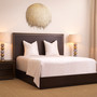 Bedside Table Camelot Brown Oak Veneer