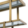 Cabinet Nesto Brushed Brass Finish