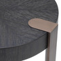 Side Table Oxnard Charcoal Grey Oak Veneer