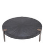 Coffee Table Oxnard Charcoal Grey Oak Veneer
