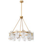 Chandelier Sublime Antique Brass Finish