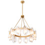 Chandelier Sublime Antique Brass Finish