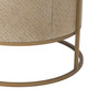 Bedside Table Napa Valley Woven Washed Oak Veneer