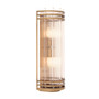 Wall Lamp Gulf L Antique Brass Finish