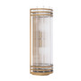 Wall Lamp Gulf L Antique Brass Finish