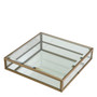 Coffee Table Ryan Brushed Brass Finish