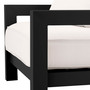 Outdoor Chair Cap-Antibes Black/Sunbrella Canvas