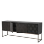 Dresser Brayden Charcoal Grey Oak Veneer