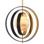 Chandelier Pearl Bronze Highlight Finish