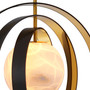 Chandelier Pearl Bronze Highlight Finish