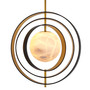 Chandelier Pearl Bronze Highlight Finish